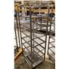Image 2 : 7 TIER STEEL MOBILE COMMERCIAL MESH DECK PRODUCT RACK