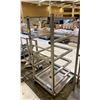 Image 2 : 5 TIER STAINLESS STEEL MOBILE COMMERCIAL BREAD RACK *NO TRAYS*
