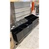 Image 1 : PAIR OF COMMERCIAL MOBILE 6 SECTION BULK BINS * MISSING LIDS *