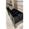Image 4 : PAIR OF COMMERCIAL MOBILE 6 SECTION BULK BINS * MISSING LIDS *