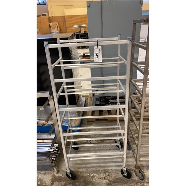 STAINLESS STEEL COMMERCIAL 5 TIER MOBILE COOLING RACK