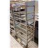 Image 2 : STAINLESS STEEL COMMERCIAL 8 TIER MOBILE COOLING RACK