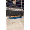 Image 2 : REFRIGERATED REACH IN DISPLAY CASE WITH 2 SIDE SHELVES ** NEEDS REPAIR **