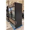 Image 2 : TRUE ( GDIM-49 ) DOUBLE DOOR, GLASS FRONT DISPLAY REFRIGERATOR - APPROX. 54"W X 30"W X 78"H