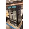 Image 2 : TRUE ( TVM-30-HC-VM01 ) DOUBLE DOOR GLASS FRONT COMMERCIAL BEVERAGE COOLER