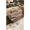 Image 2 : PALLET OF ASSORTED COMMERCIAL METAL SHELVING & 3 FIRE EXTINGUISHERS