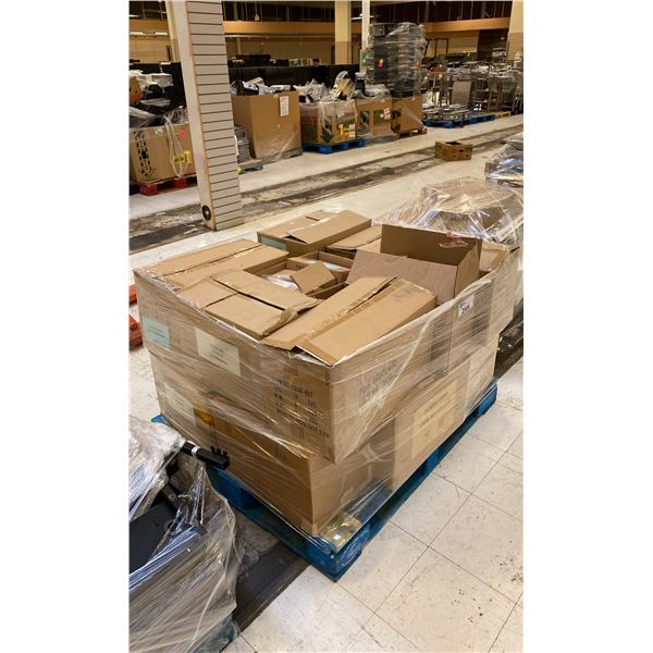 PALLET OF ASSORTED COMMERCIAL LIGHT UP DISPLAY SHELVING