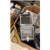 Image 2 : PALLET OF PLASTIC COMMERCIAL GRAVITY FED BULK BINS