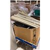 Image 2 : PALLET OF ASSORTED GREY METAL GONDOLA SHELVING PRODUCT BASKETS & SUPPORT BARS