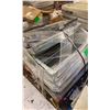 Image 2 : PALLET OF ASSORTED GONDOLA MESH SHELVING, BRACKETS & PRODUCT BINS