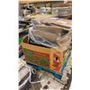 Image 2 : PALLET OF GREY METAL 3 X 13 GONDOLA RADIUS ROUND END SHELVING