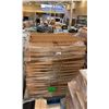 Image 2 : PALLET OF BROWN MESH TILT IN GONDOLA DISPLAY SHELVING SHELVES