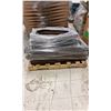 Image 2 : PALLET OF BROWN TILT IN MESH GONDOLA SHELVING OUTWARD ROUND END SHELVES
