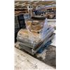 Image 2 : PALLET OF ASSORTED GONDOLA END CAPS, END HOOKS BAKING PANS & PARTS