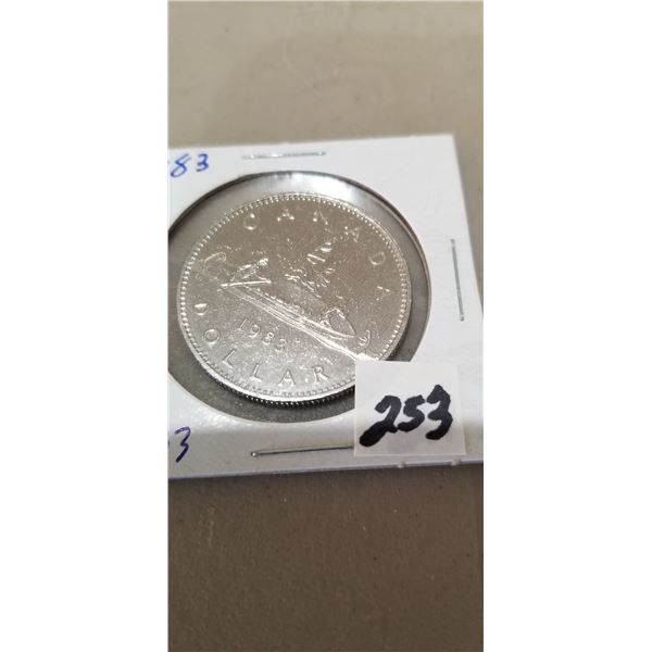 High Grade Nickel Dollar 1983