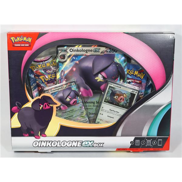 NEW POKEMON OINKOLOGNE EX BOX
