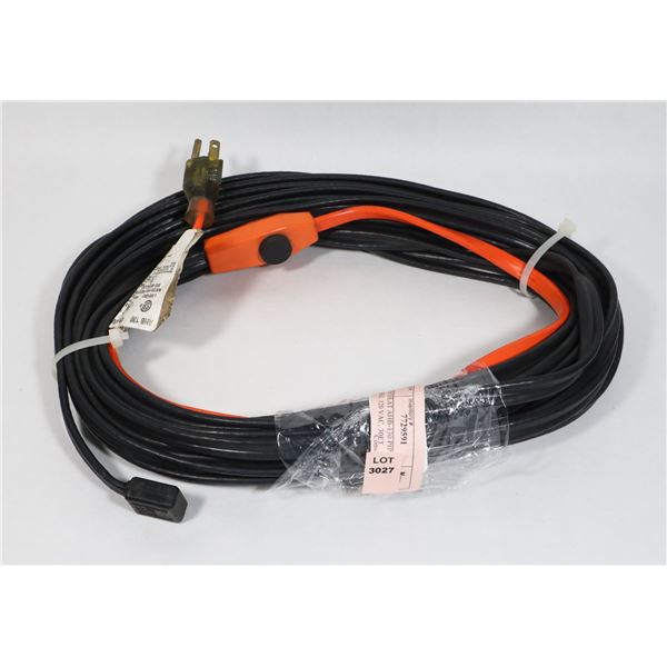 EASYHEAT AHB-130 PIPE HEATING CABLE, 120 VAC, 30FT