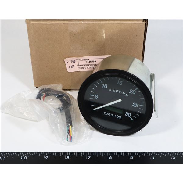 RECORD PROGRAMABLE ELECTRONIC TACHOMETER