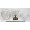 Image 1 : X3 CRYSTAL DISHES