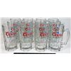 Image 1 : X12 COORS LIGHT BEER MUGS 8" TALL