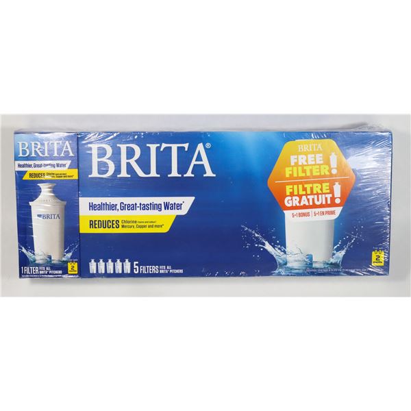 NEW 5+1 PACK BRITA FILTER