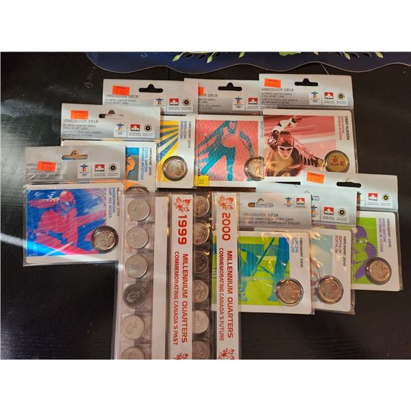 2010 Vancouver Olympics  Quarter Collection