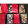 Image 1 : Royal Canadian Mint Double Dollar Proof Sets 1977 1980 1981 1983