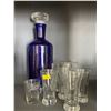 Image 1 : Blue Glass Bar Ware