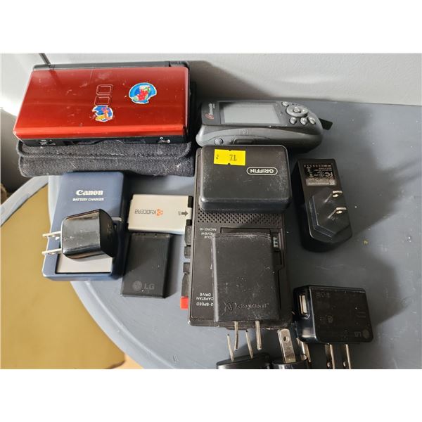 Nintendo DS no power cord and Misc Electronics