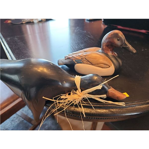 Tom Tabler Wood Duck Cracked Bill Sleeping Duck - Sleeping Duck Signed