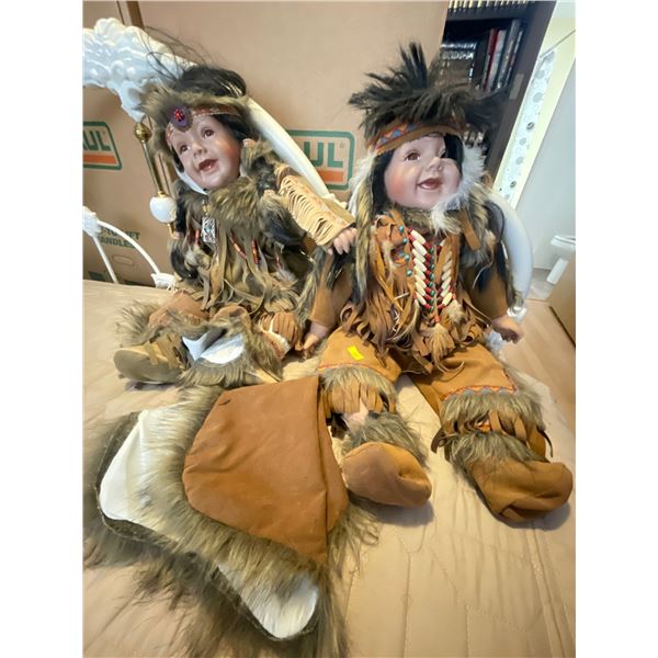 First Nations Porcelain Dolls