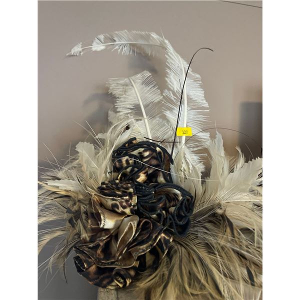 Vintage Feather Fascinator