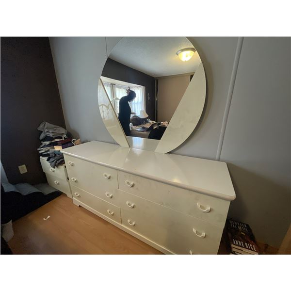 Vintage Dresser with Marble Finish
