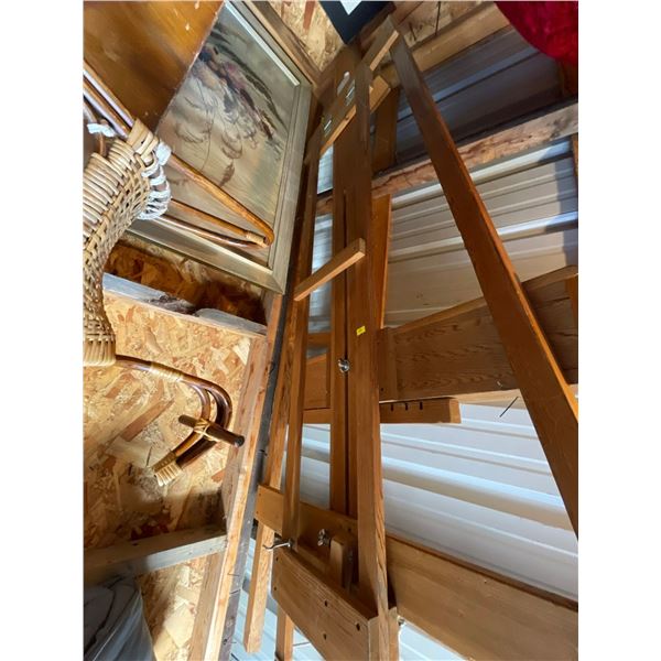 Solid Wood Painters Easel