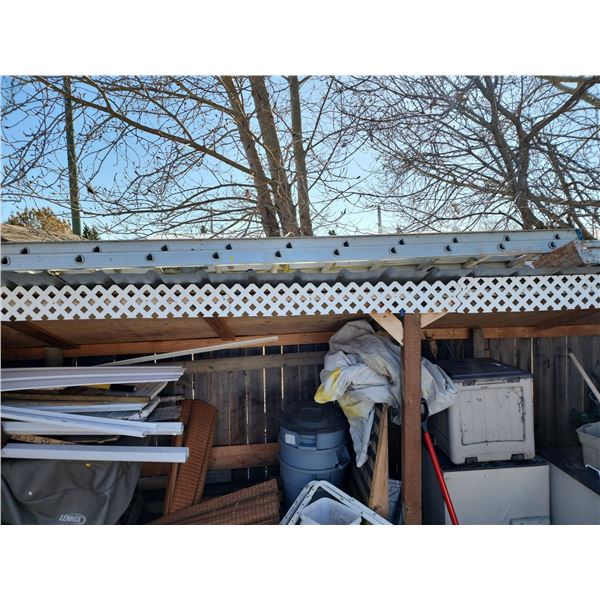 20 FT Aluminum Extension Ladder