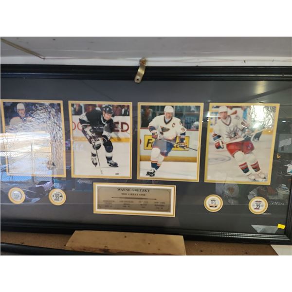 Wayne Gretzky Framed Artwork 42L x 22H