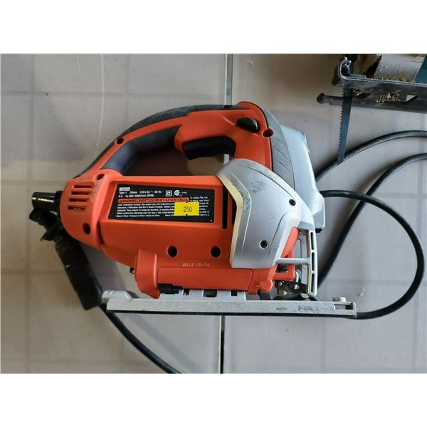 Black & Decker Skill Say & Makita Jigsaw