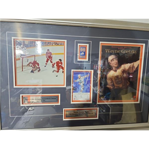 Wayne Gretzky Edmonton OIlers Horour 99 30 x 20