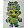 Image 1 : Steve Troll Painting Acrylic On Canvas 18 x 24