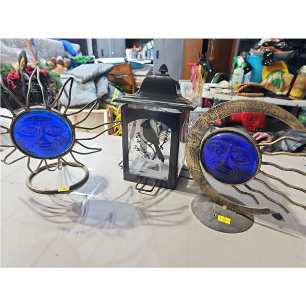 Bird Feeder & Candle Holders