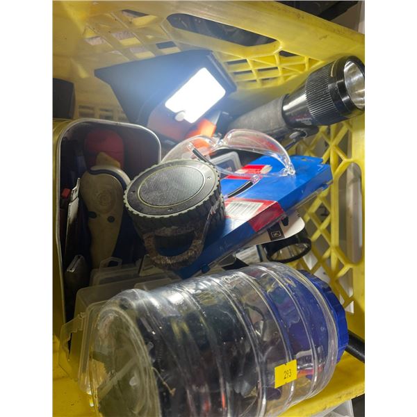 Misc Garage Lot Maglight Tape Measures Stud Finder