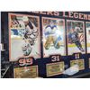Image 3 : Oilers Legends 314 Gretzky Grant Fuhr Mark Messier Paul Coffee 36 x 24