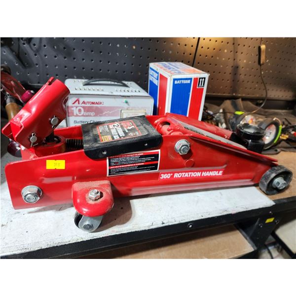 Big Red Hydraulic Trolly Jack