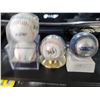 Image 2 : Collector Souvenir Baseballs Toronto Bluejays Houston Astros