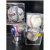 Image 1 : Collector Souvenir Baseballs Houston Astros - Oakland Vs Texas Game Ball