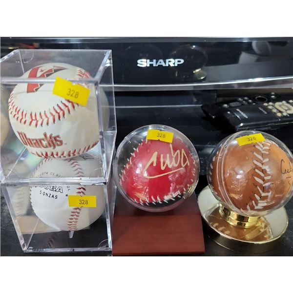 Souvenir Baseballs Cuba
