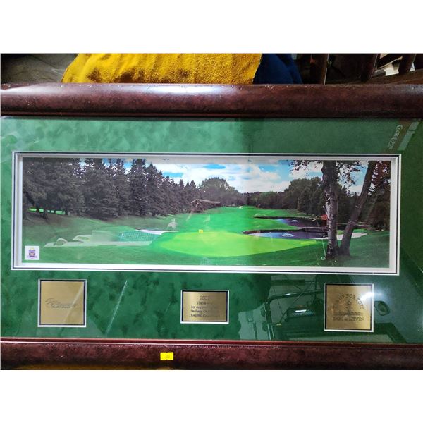 2006 Mayfair Golf & Country Club Art - Charity Framed Print 37 x 21