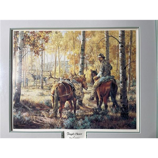 Jim Tshetter Tough Choice Print 339/400