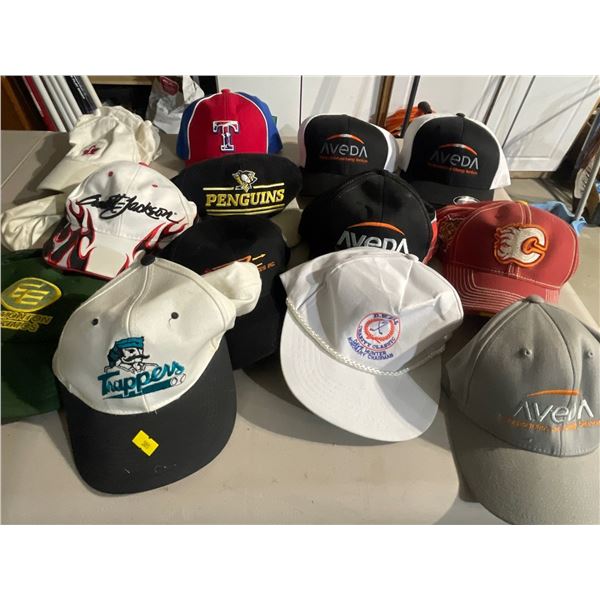 Vinatage Ball Cap Collection Calgary Flames Texas Eskimos