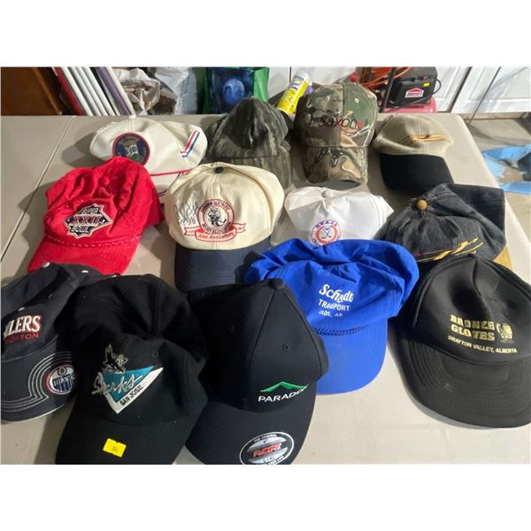 Vintage Ball Cap Collection 1 Autographed